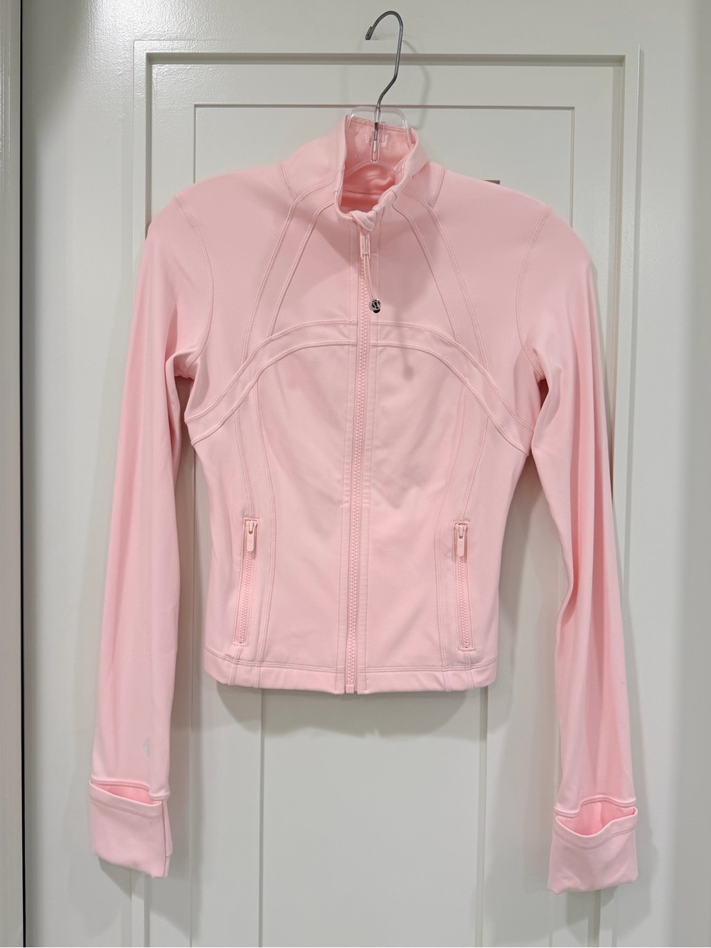 lululemon Define Cropped Jacket Nulu, light pink - Picture 5 of 8